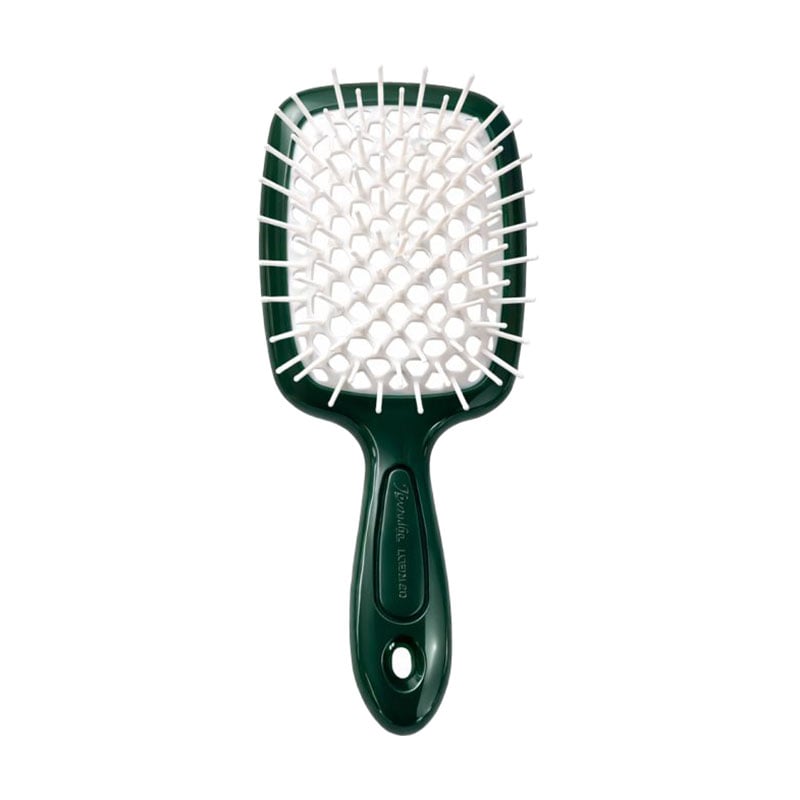 Щітка для волосся Janeke Superbrush зелена з білим (72SP226VER)